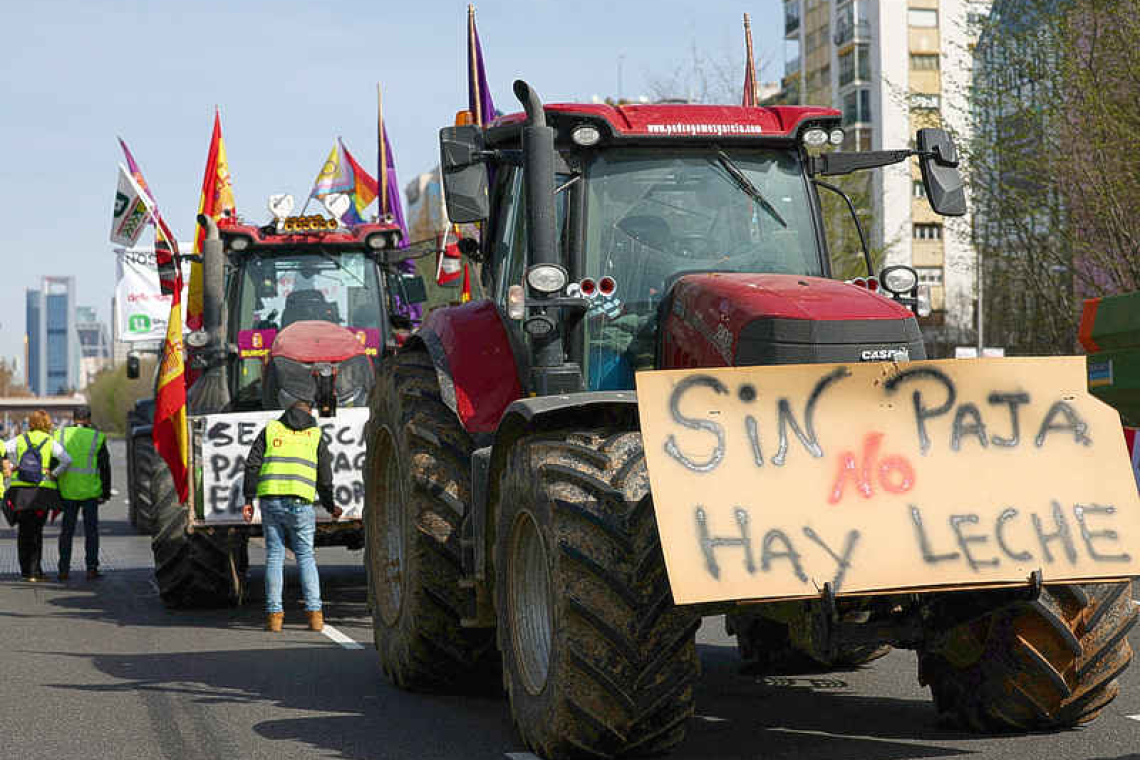 EU may ease green rules on farmers to defuse protests