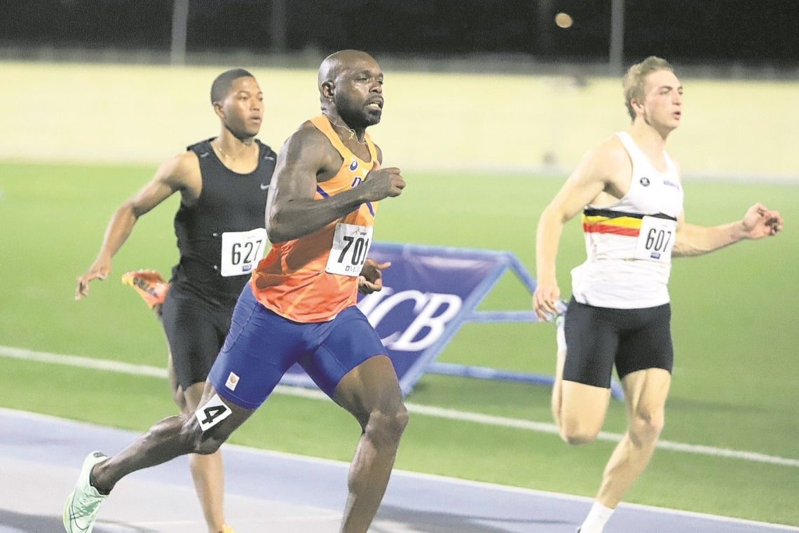Native sprinters  shine in Curaçao