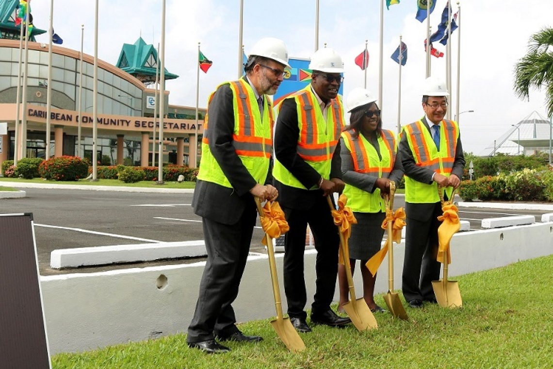 CARICOM Secretariat launches  solar project at headquarters