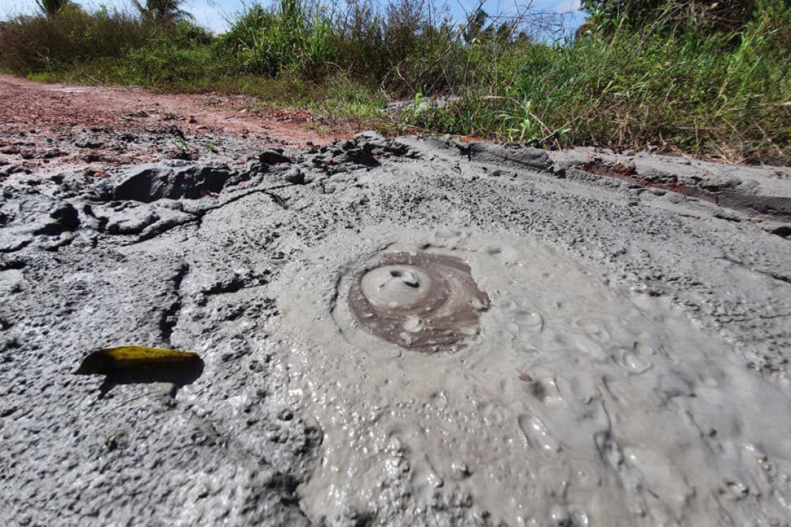 New mud volcanoes  emerge in Los Iros 
