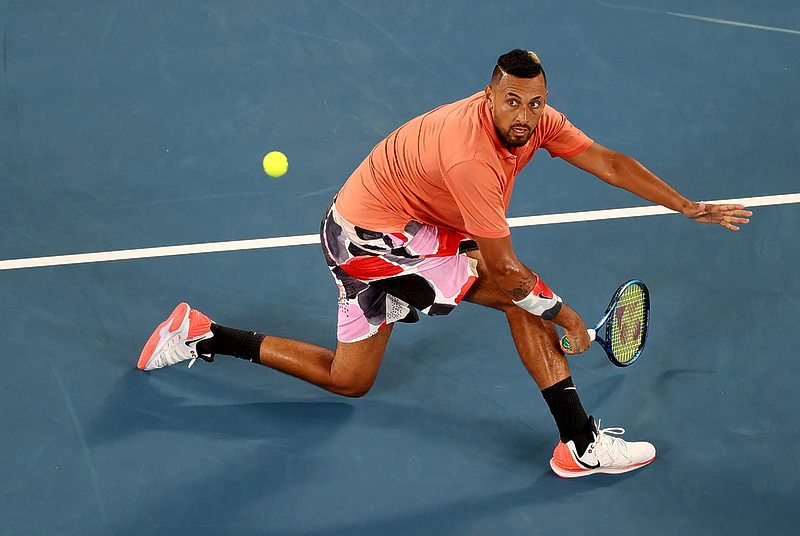 Nadal rides out Kyrgios challenge to reach quarters