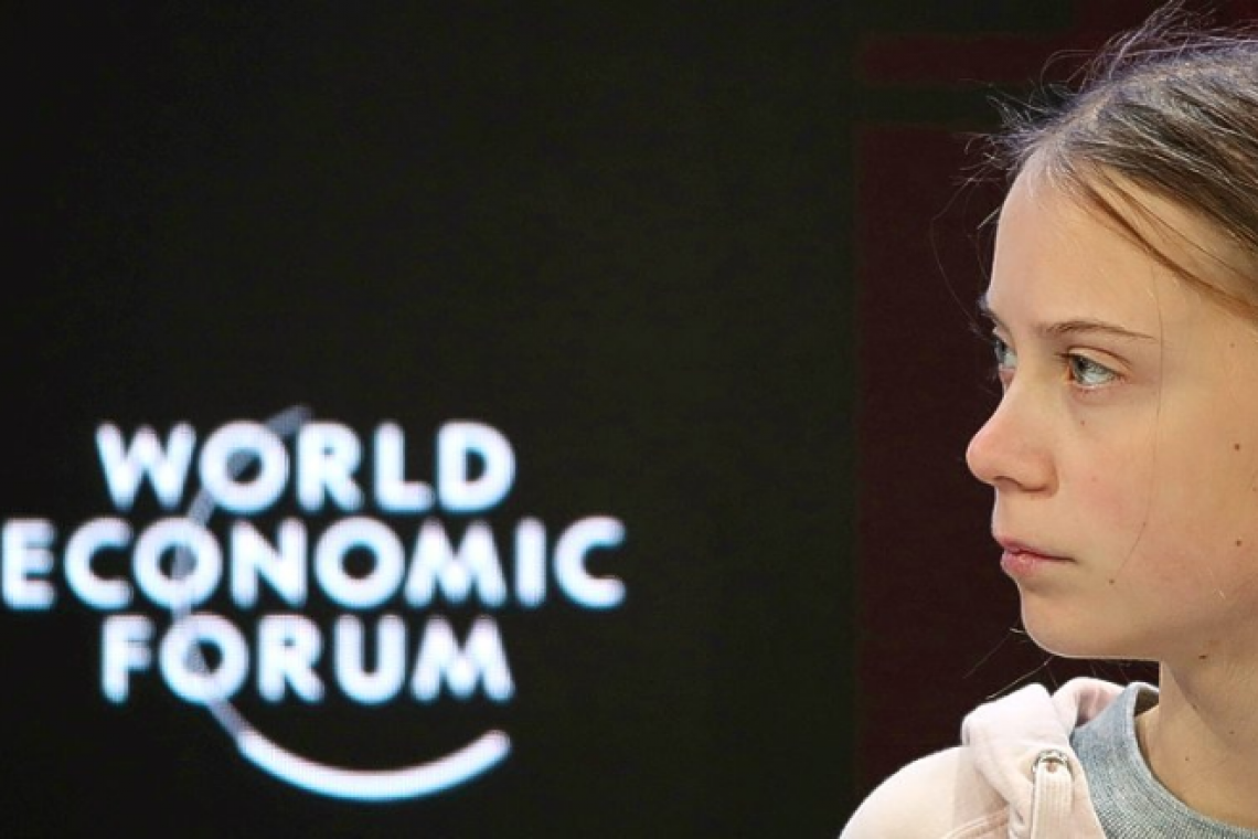 Oil industry in Davos: torn between Greta and Trump