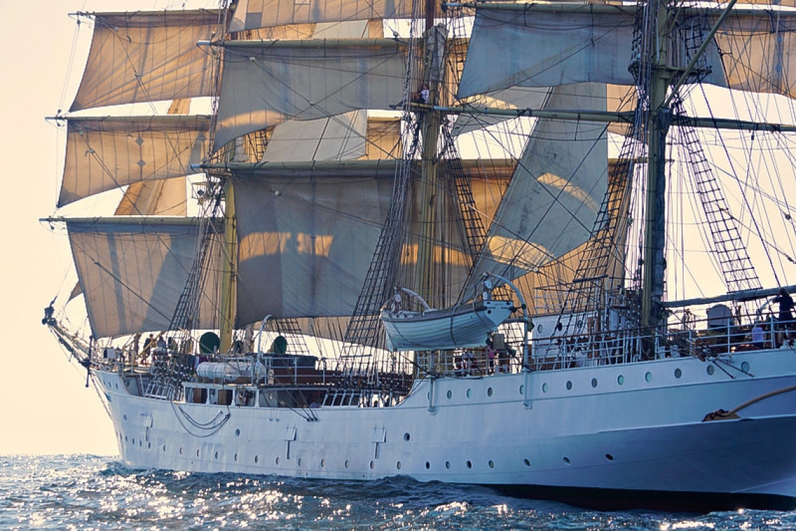 Port of Marigot to host tall ship Sørlandet during open ship day