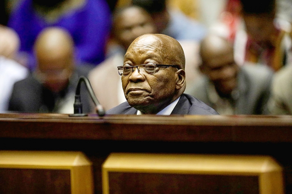 South African court issues arrest warrant for ex-president Zuma