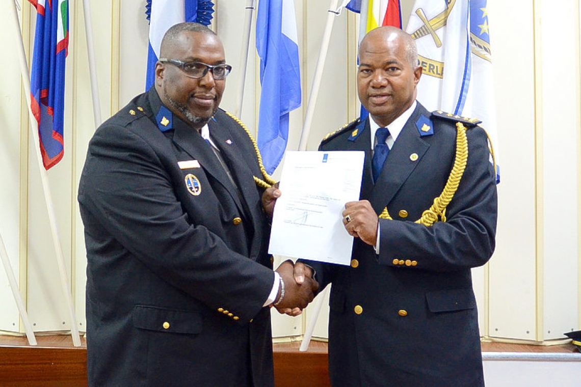     Police Chief Baker’s appointment deemed historic moment for Saba