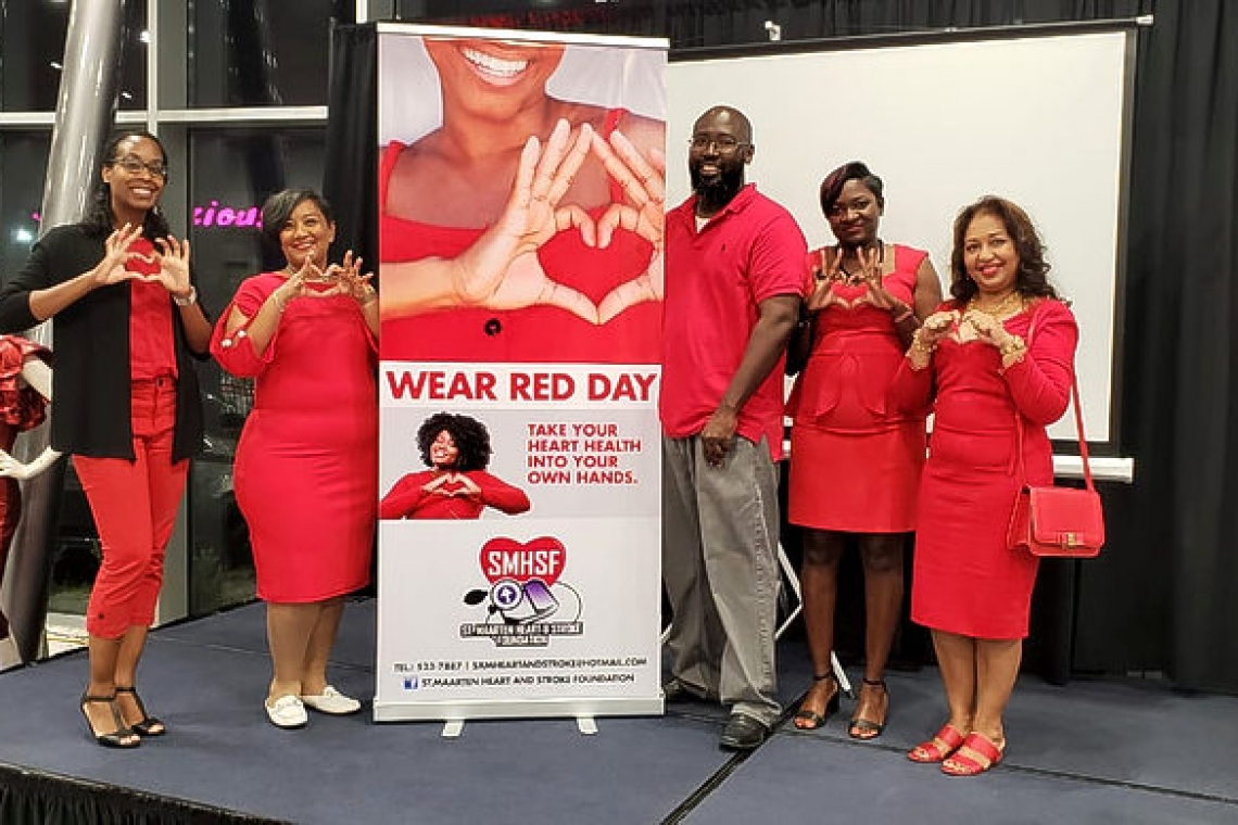 Wear Red Day event  draws a large crowd