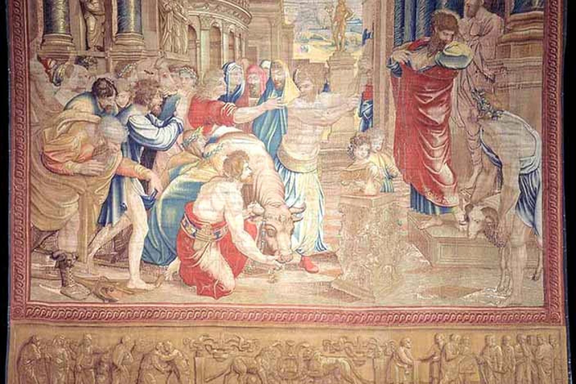 All Raphael's tapestries return to Sistine Chapel after centuries