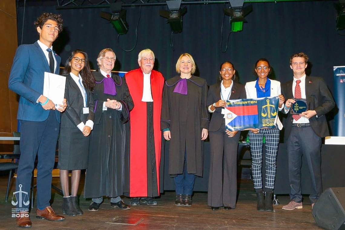 St. Maarten places fourth in Moot Court Competition
