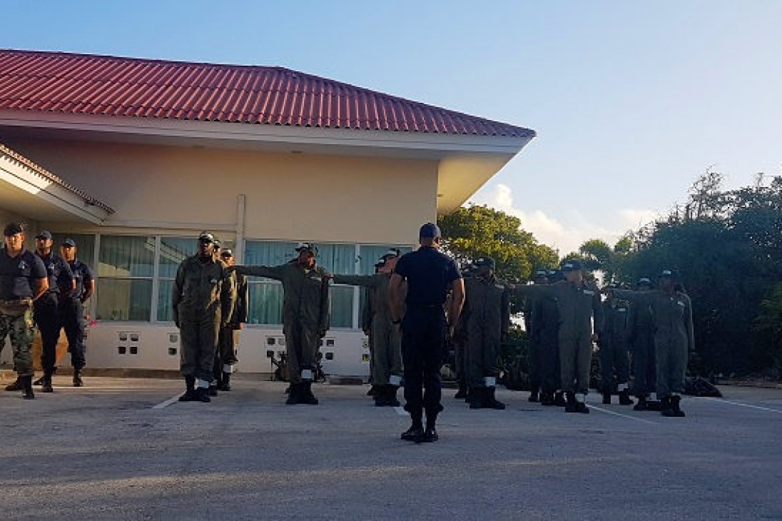 Coast Guard training starts