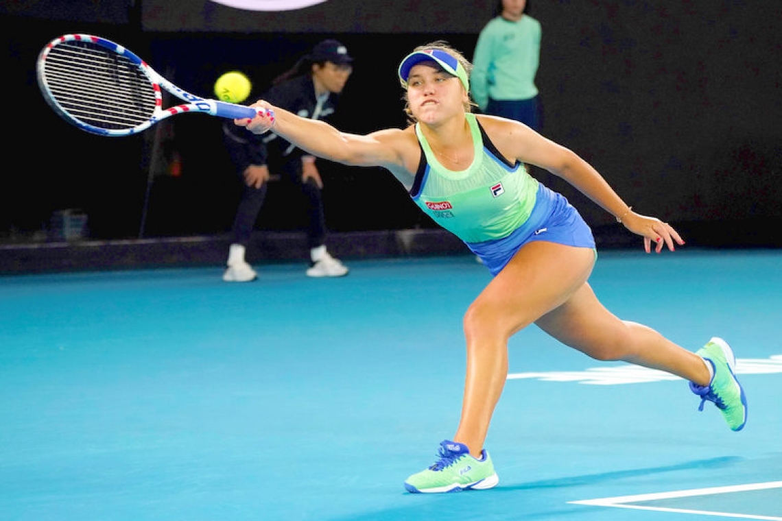 Kenin and Bencic fall at first hurdle on day of Dubai upsets 