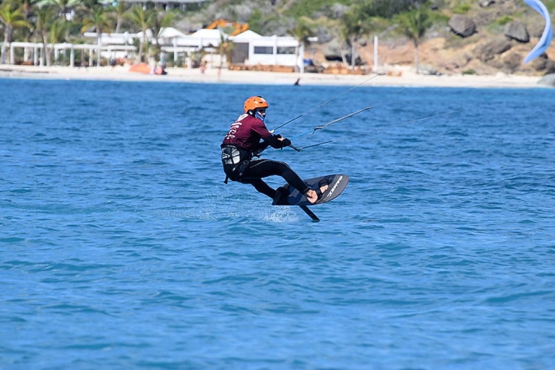 Antigua’s Tyson wins Kitefoiling category  at first Caribbean Foiling Championships