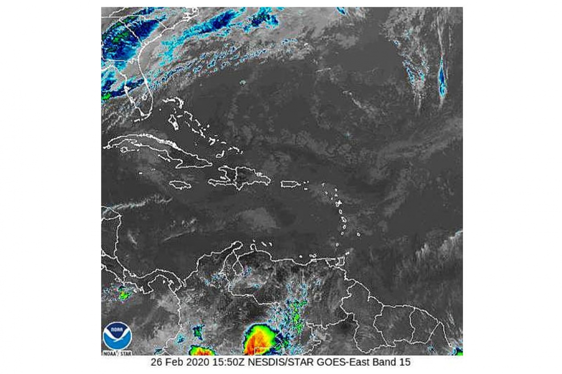 PUBLIC WEATHER FORECAST FOR ST. MAARTEN