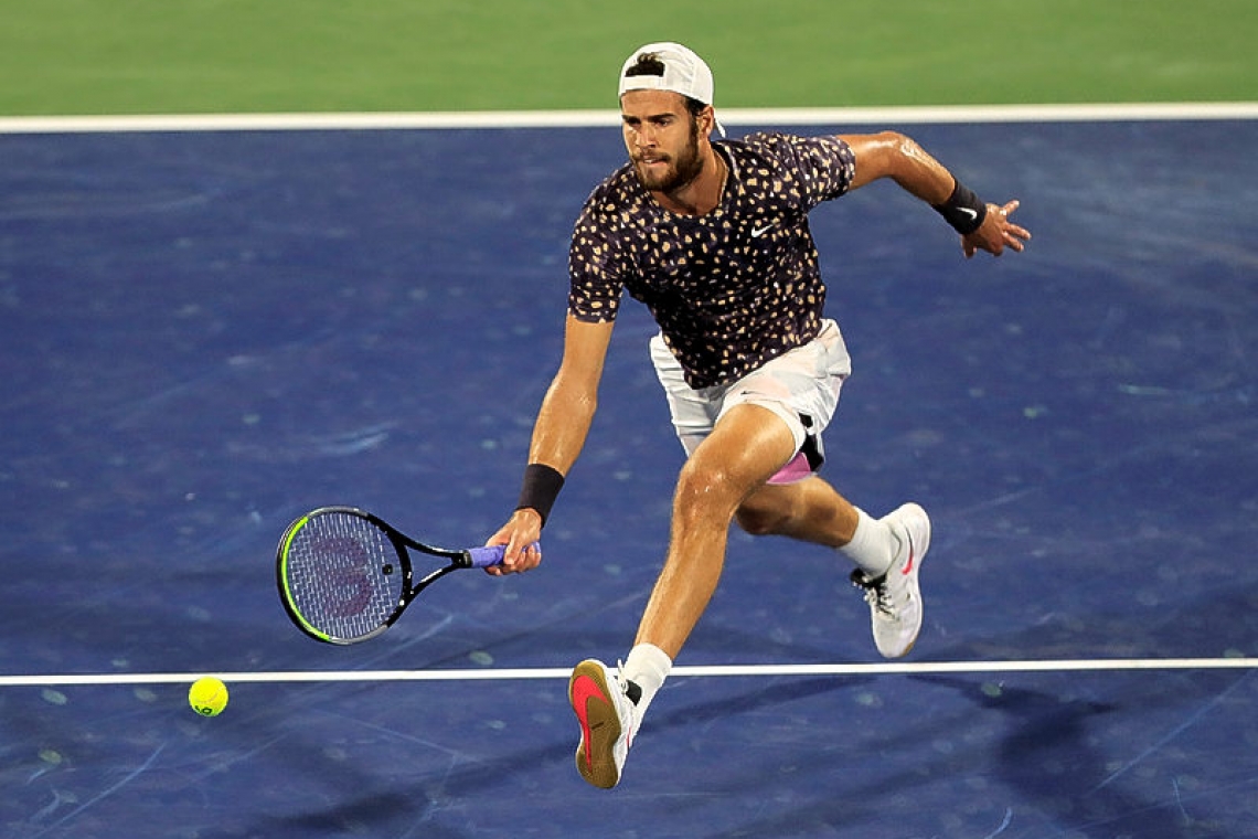  Djokovic bamboozles despairing Khachanov with drop shots in Dubai