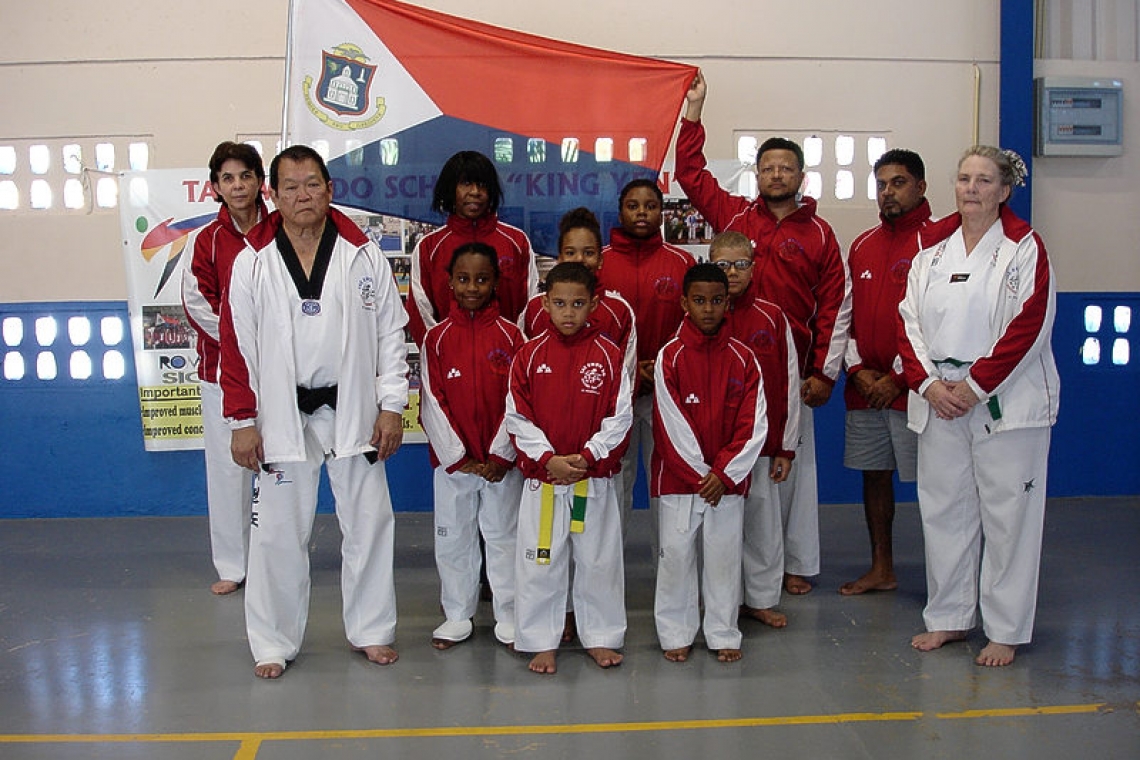 Team St. Maarten headed to Taekwondo Championships