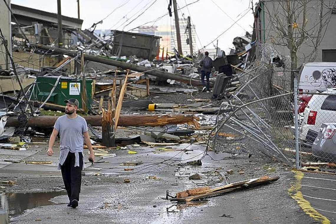 Tornadoes rip Tennessee, leaving at least 19 dead, many missing
