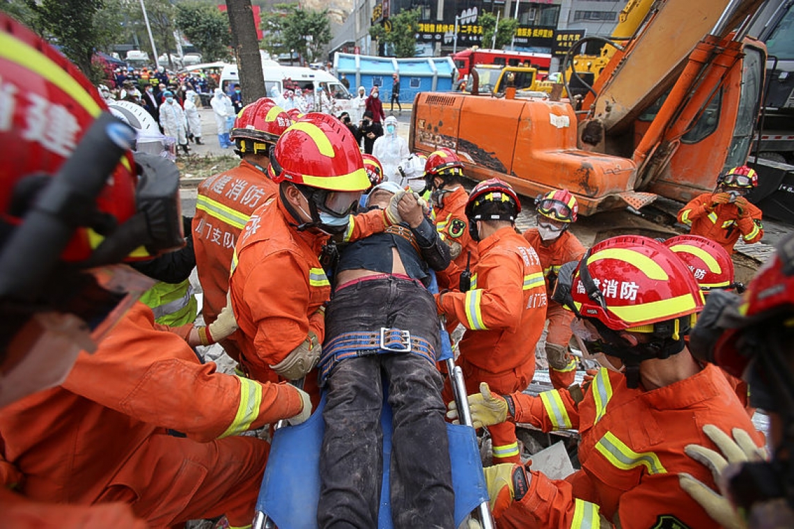 Ten die at collapsed China quarantine hotel