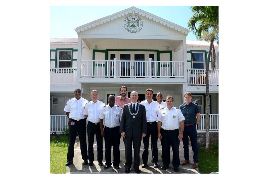 Fire chiefs meet on Saba