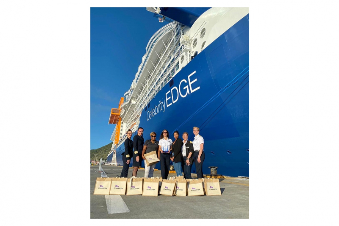   Port part of ‘Celebrity Edge’ history of all-female bridge