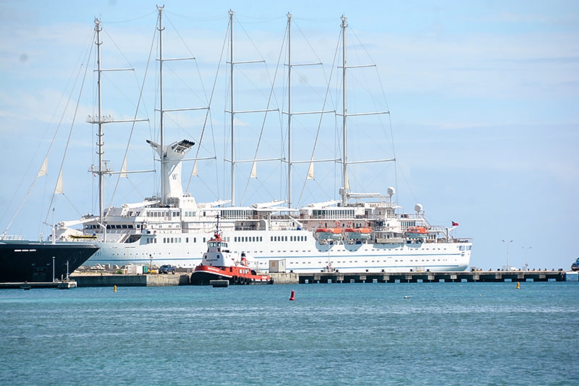 Wind Surf still in port