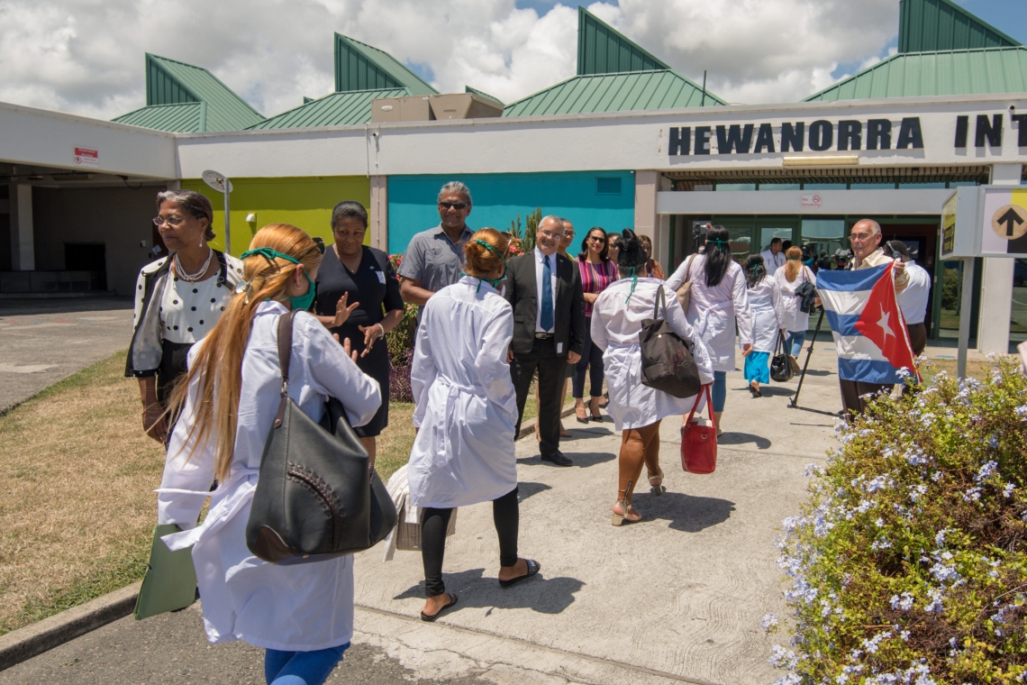 St. Lucia welcomes  Cuban Medical Team   