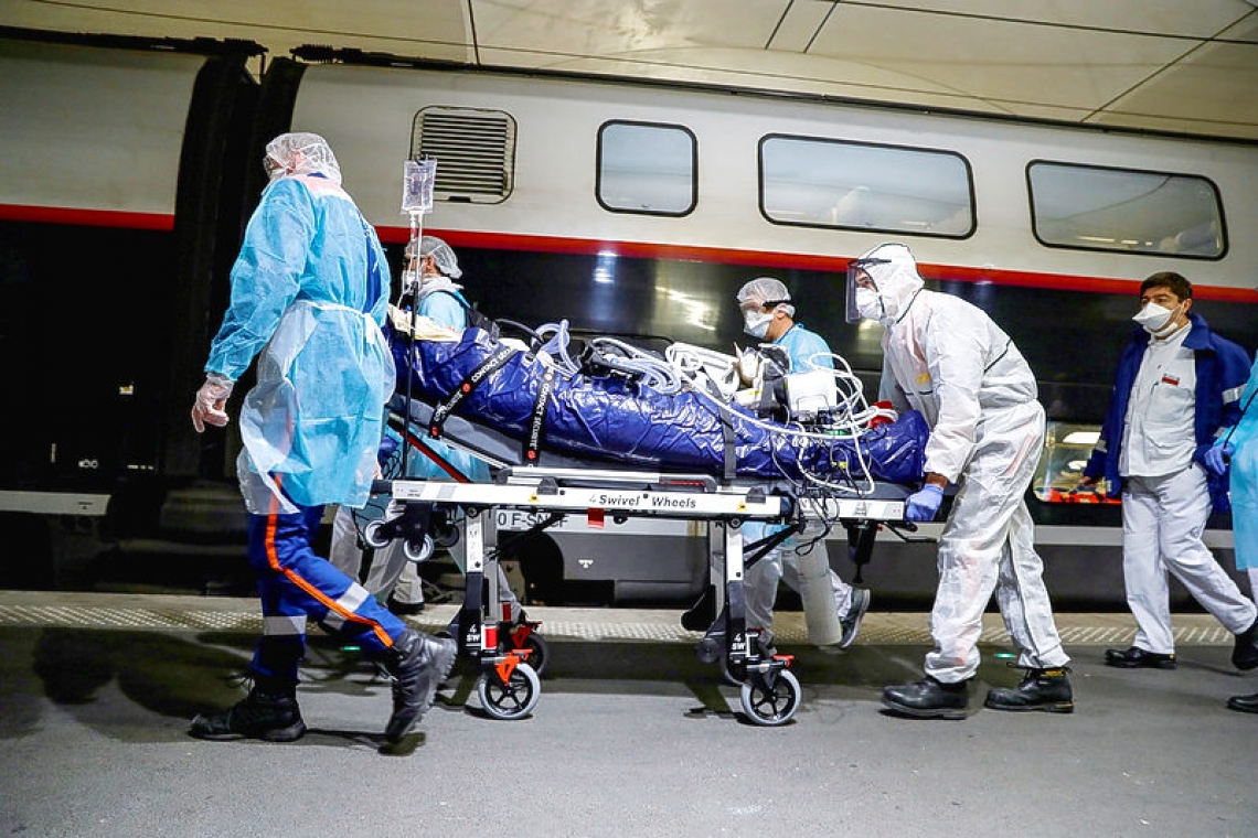 France passes 4,000 coronavirus deaths
