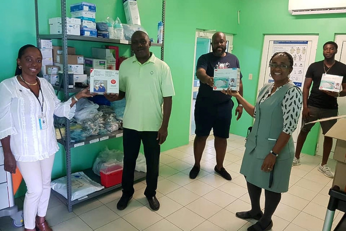Donation to Princess Alexandra Hospital from Anguilla Youth Sports Foundation