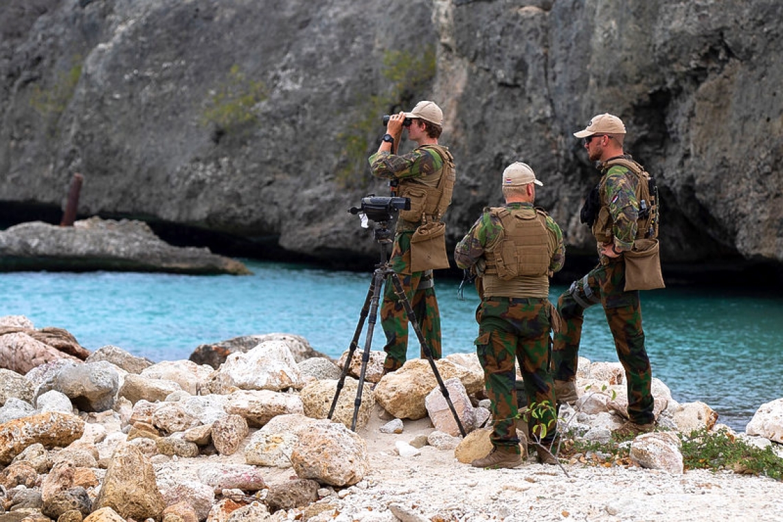 Dutch military installs observation posts on Curaçao
