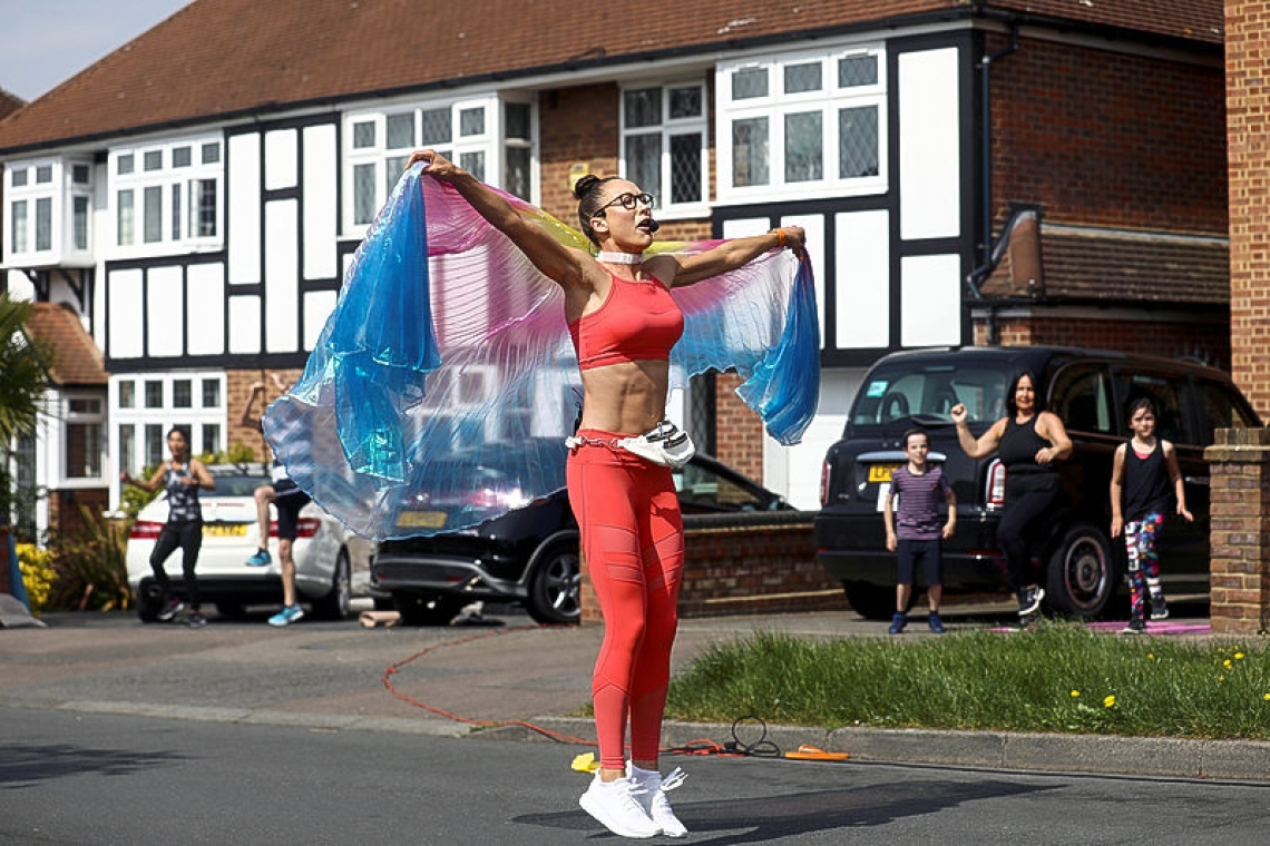 Mancunian Motivator brings fun and fitness to neighbours