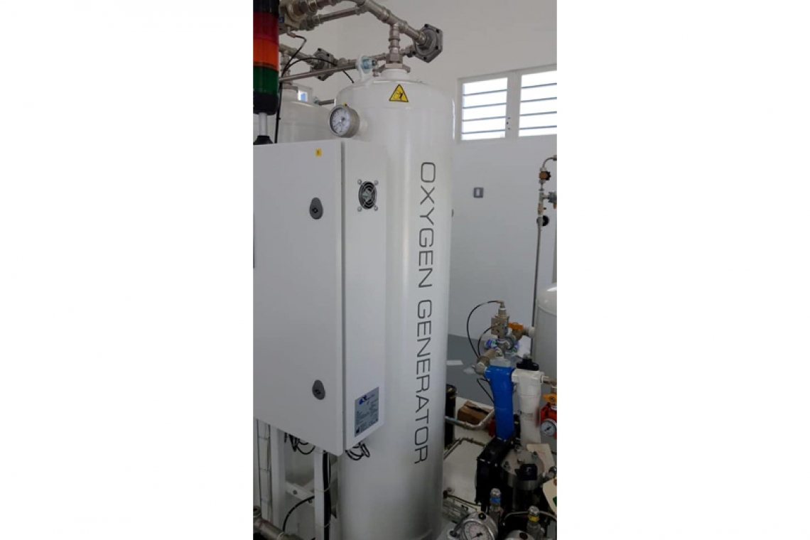       Oxygen-generating unit installed  at Princess Alexandra Hospital   