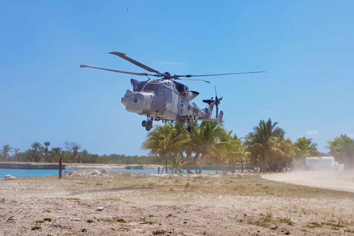    Royal Navy does 2020 hurricane  response training in Caribbean   