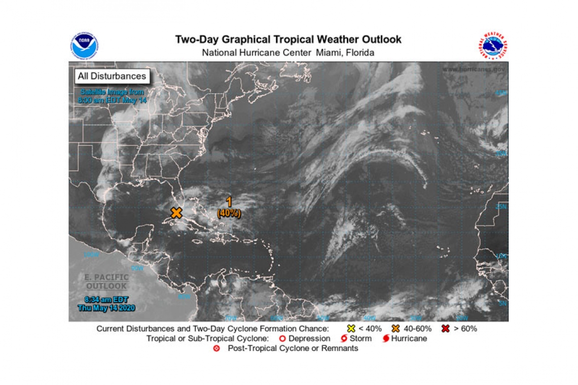 Special Tropical Weather Outlook 830 AM EDT Thu May 14 2020