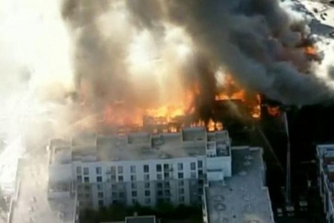  Massive fire erupts at San Francisco's iconic Fisherman's Wharf