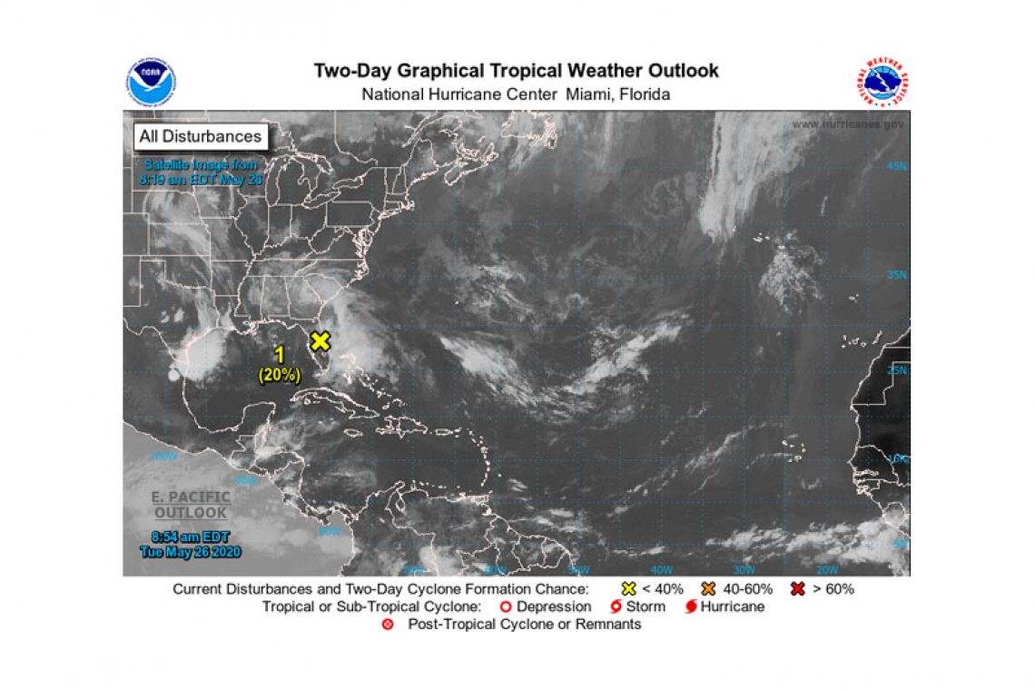 Tropical Weather Outlook 800 AM EDT Tue May 26 2020