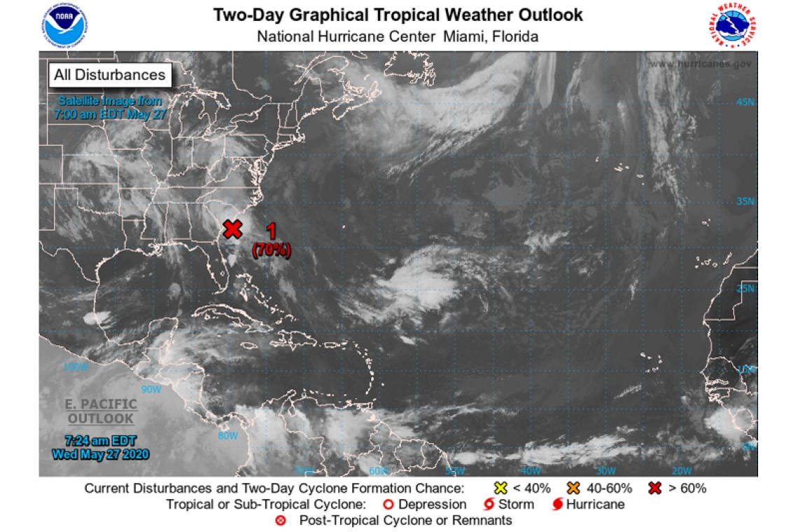UPDATE: Special Tropical Weather Outlook
