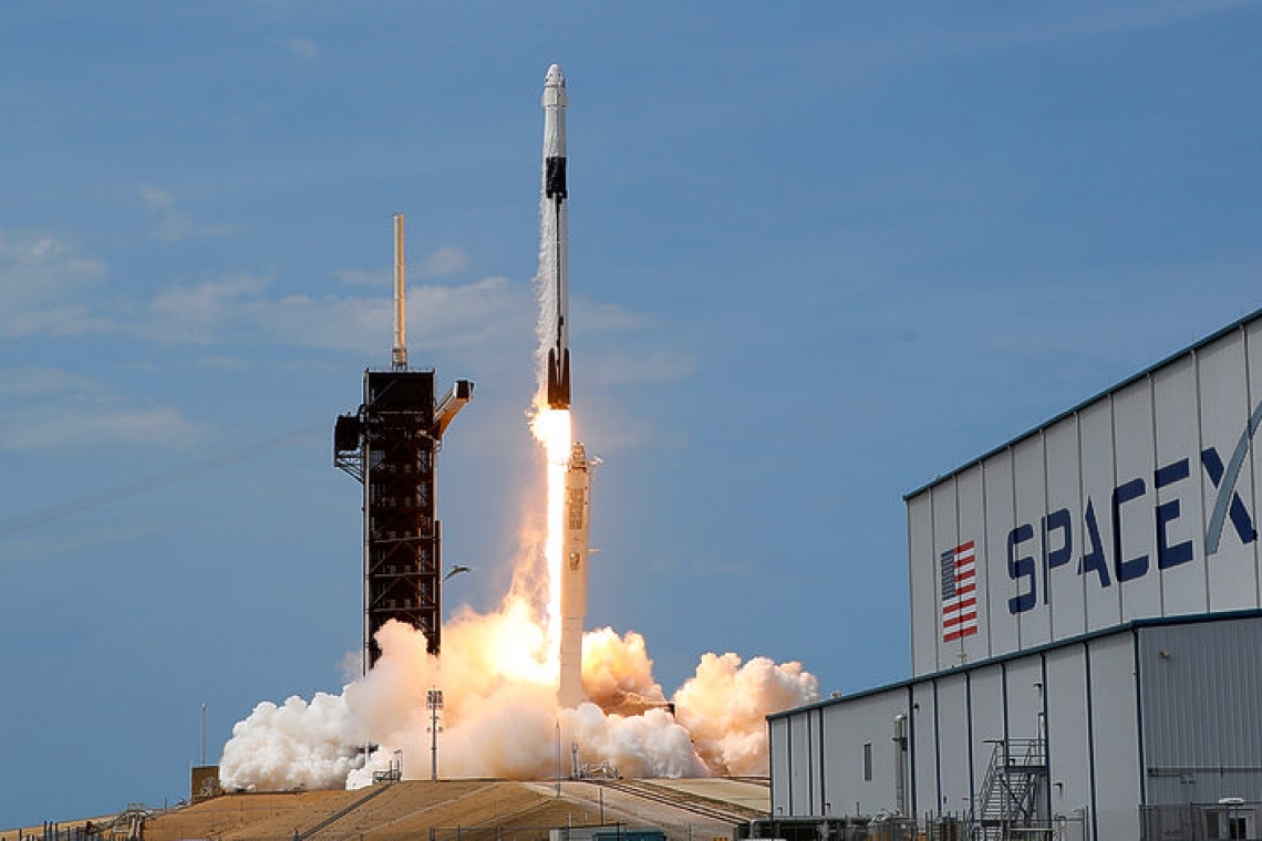 SpaceX Crew Dragon delivers two NASA astronauts to space station