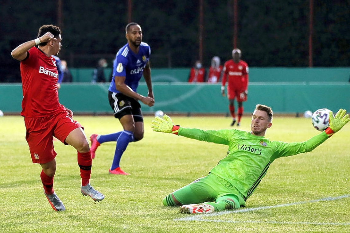  Leverkusen beat minnows 3-0 to  book place in German Cup final