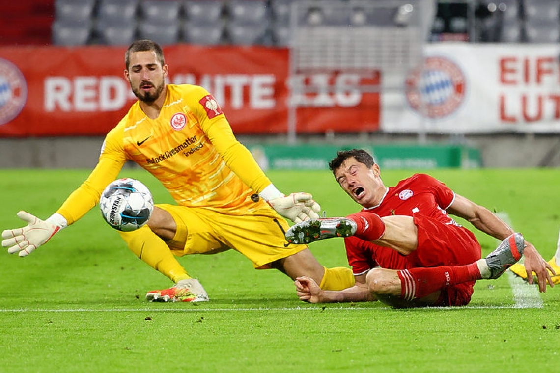 Bayern in German Cup after win over Frankfurt
