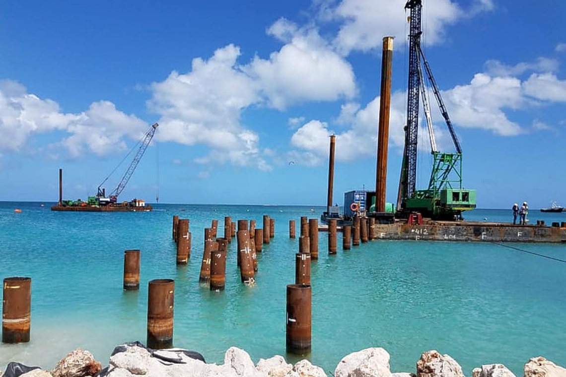    Redevelopment of Road  Bay Port in full swing