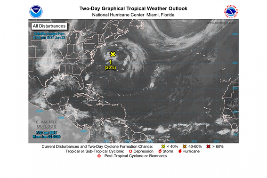 UPDATE: Tropical Weather Outlook