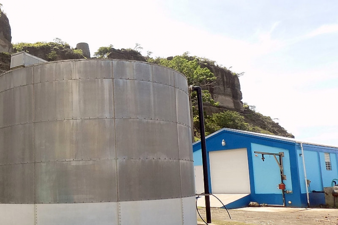 STUCO announces end  to Statia water rationing