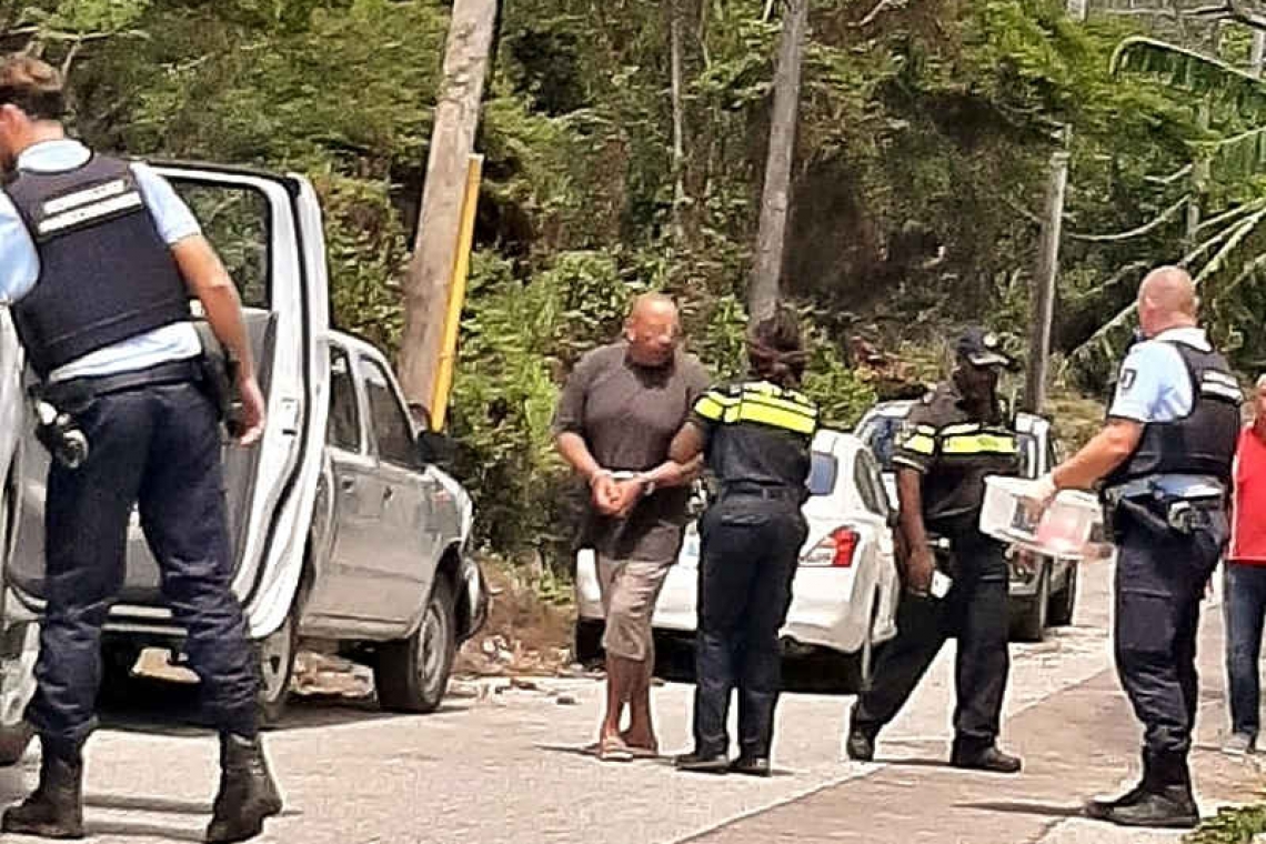 Police make arrest in Statia shooting case