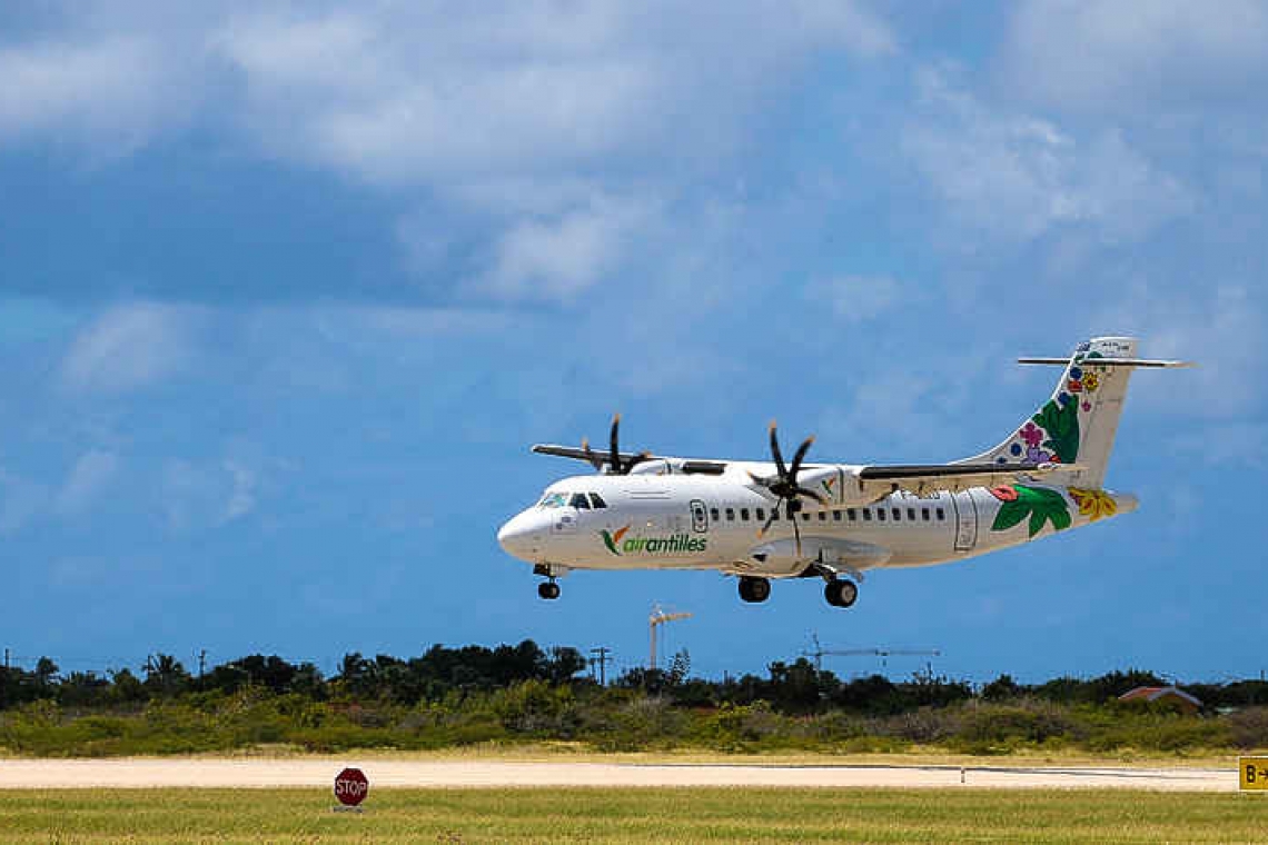 Winair halts flights  to Aruba, Curaçao
