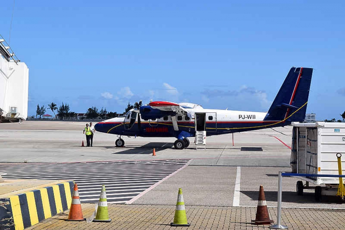       Winair discontinues its  flights to St. Eustatius   