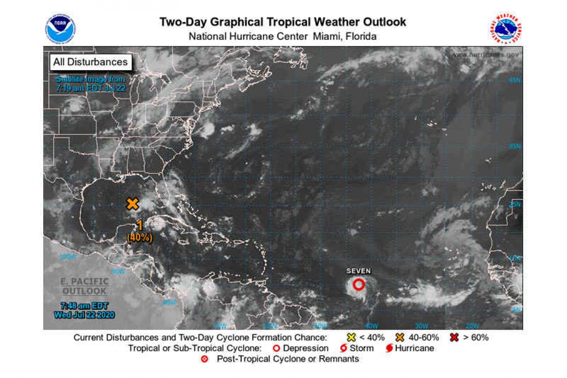 Tropical Weather Outlook 800 AM EDT Wed Jul 22 2020
