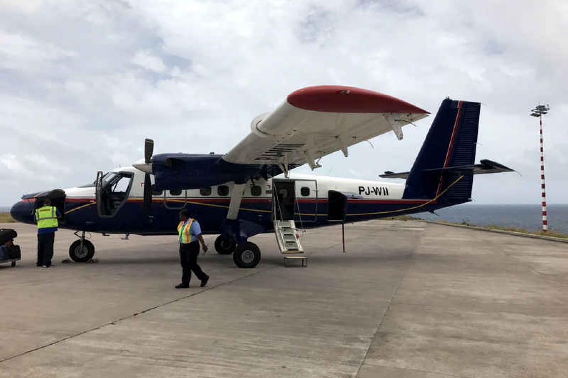 Winair adds flight to Statia,  drops some flights to Saba
