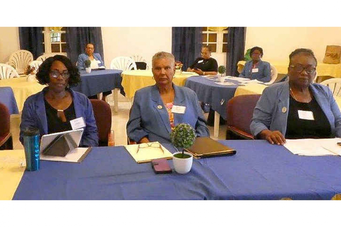     Anguilla takes over chairmanship  of Caribbean region Soroptimists