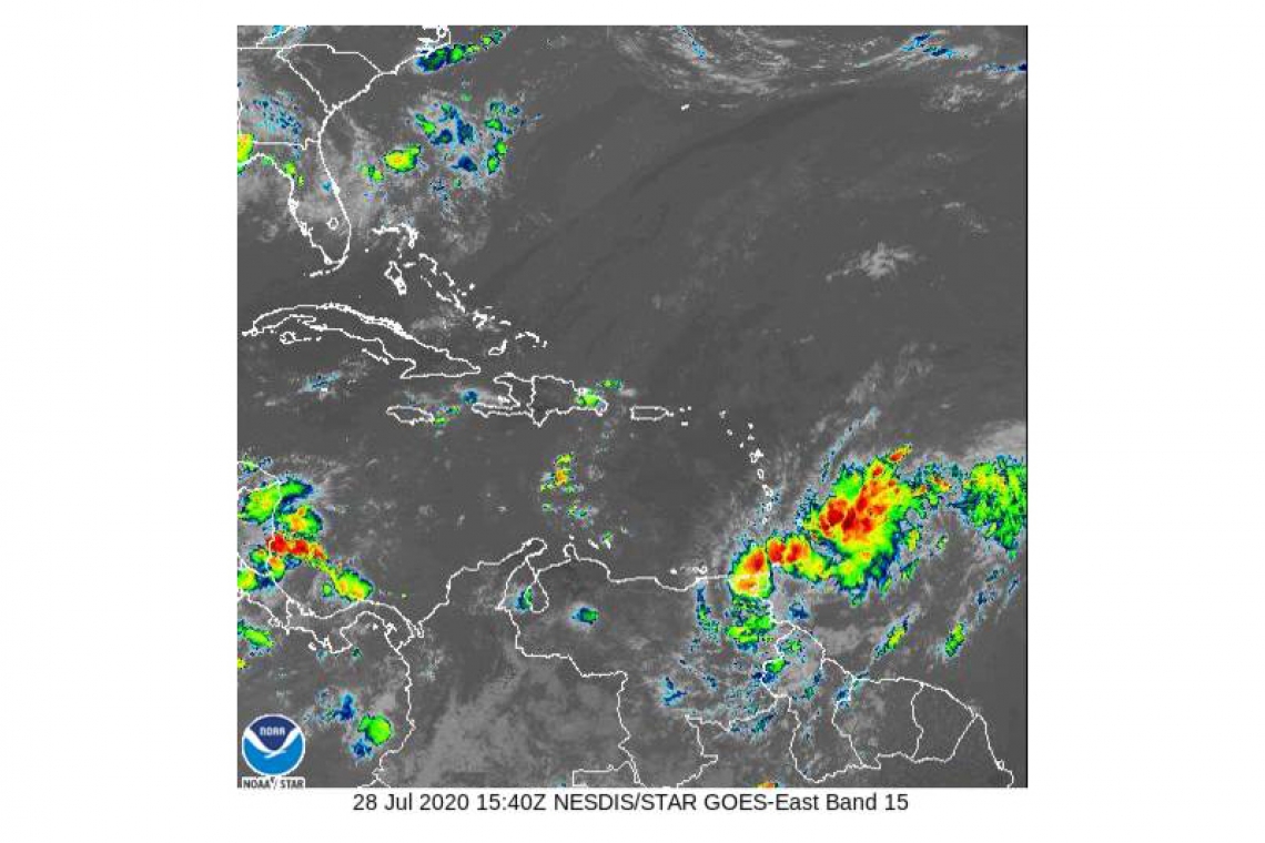 Tropical Storm warning  issued for St. Maarten