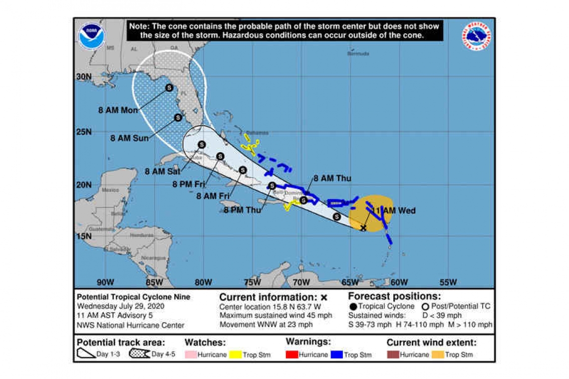 ...HEAVY RAINFALL AND GUSTY WINDS CONTINUE TO SPREAD OVER THE LEEWARD ISLANDS...