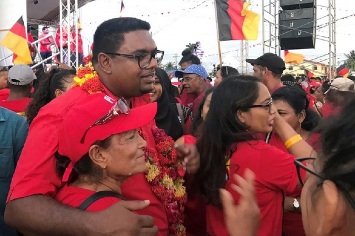       Guyana opposition presidential  candidate Ali declared winner   