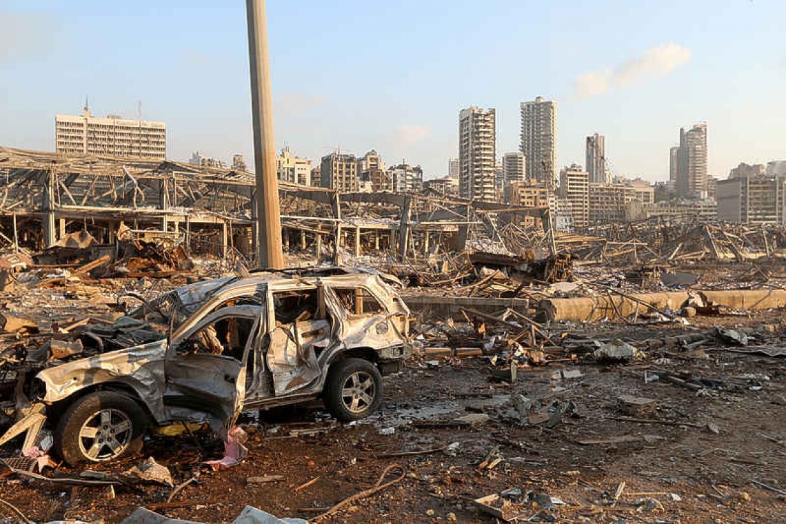 Massive blast rips through Beirut, killing 78 and injuring thousands